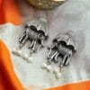 brass-silver-replica-elephant-shape-earring