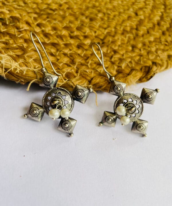 brass-silver-replica-hoop-earring