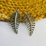 brass-silver-replica-leaf-shape-earring