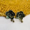 brass-silver-replica-rose-shape-earring-2