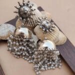 oxidised-pearl-traditional-jhumka