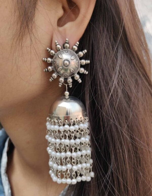 oxidised-pearl-traditional-jhumka-model1