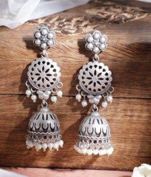 brass-replica-jhumka-earrings