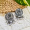 brass-silver-replica-coin-shape-earring-4