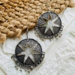 brass-silver-replica-hoop-earring-2