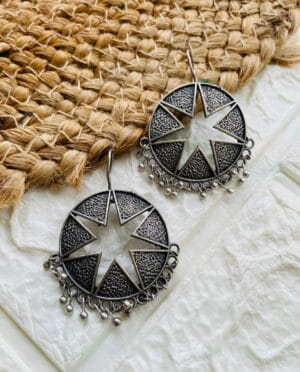 brass-silver-replica-hoop-earring-2