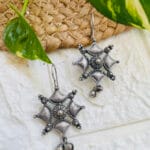 brass-silver-replica-hoop-earring-7