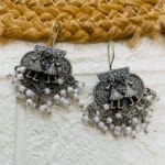 brass-silver-replica-barati-hoop-earring