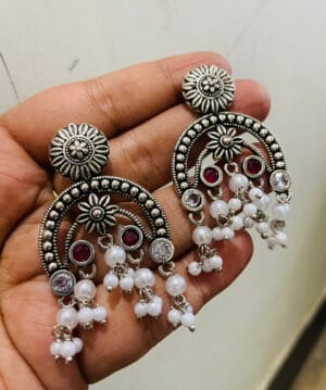 brass-silver-replica-earring-19