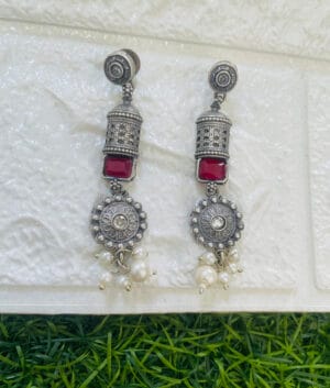 brass-silver-replica-earring