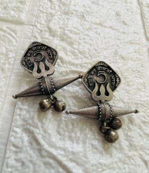 brass-silver-replica-earring