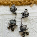 brass-silver-replica-kettle-shape-earring