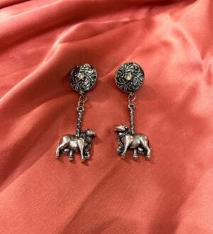 oxidised-blackpolish-earring