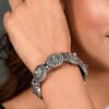 brass-silver-replica-adjustable-lock-pair-bangles-model