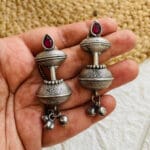 brass-silver-replica-earring