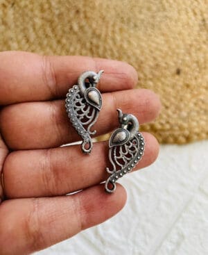 brass-silver-replica-earring-30