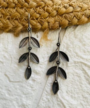 brass-silver-replica-hoop-earring