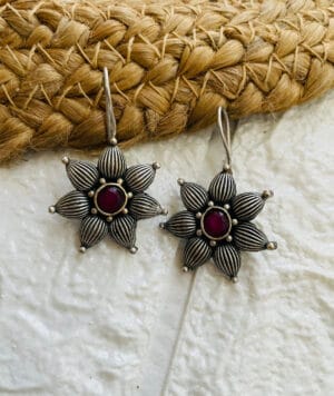brass-silver-replica-hoop-earring