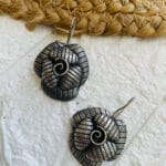 brass-silver-replica-hoop-earring