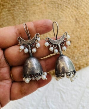 brass-silver-replica-jhumka
