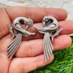 brass-silver-replica-earring