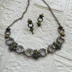 brass-silver-replica-choker-necklace-set-2
