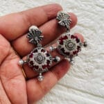 brass-silver-replica-earring-37