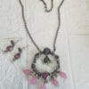 brass-silver-monalisa-stone-necklace-set-3-pink