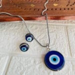 brass-evil-eye-chain-pendant-set-with-earrings