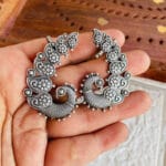 brass-silver-replica-earring-49