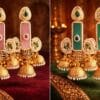 royal-brass-gold-plated-kashmiri-earring-sea-green-baby-pink