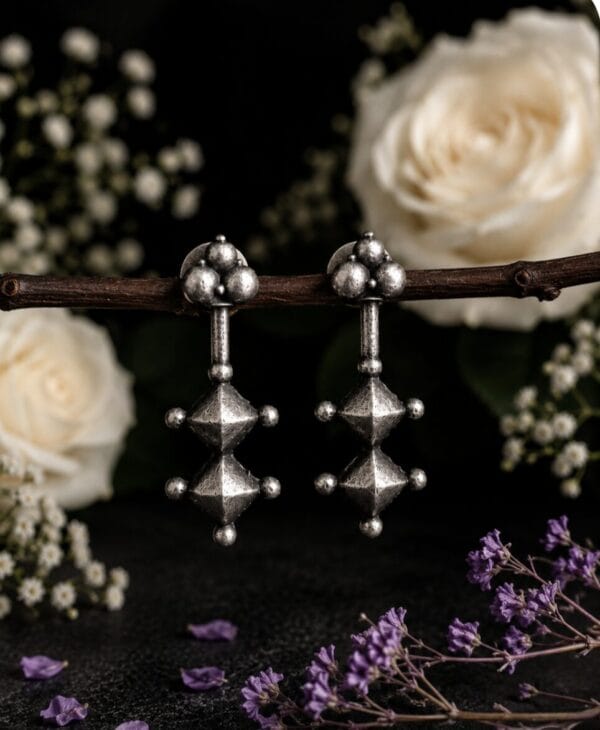 brass-silver-replica-earring-60