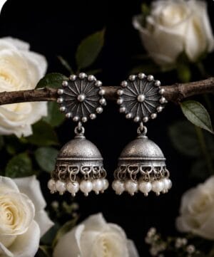 brass-silver-replica-jhumka-4