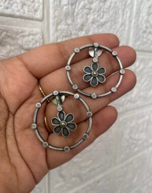 brass-silver-replica-earring-65 brass-silver-replica-earring-65