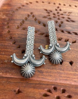 brass-silver-replica-earring-66 brass-silver-replica-earring-66
