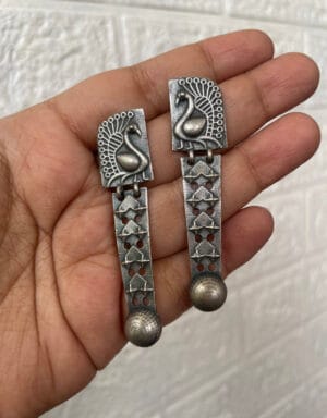 brass-silver-replica-earring-69 brass-silver-replica-earring-69