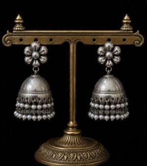 brass-silver-replica-jhumka-6 brass-silver-replica-jhumka-6