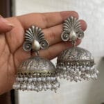 brass-silver-replica-jhumka-7-1