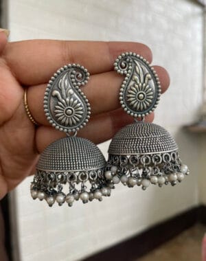 brass-silver-replica-jhumka-8 brass-silver-replica-jhumka-8