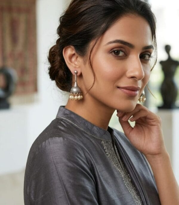 brass-silver-replica-jhumka-9-1 brass-silver-replica-jhumka-9-1