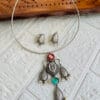 brass-silver-replica-necklace-set-with-earrings-17 brass-silver-replica-necklace-set-with-earrings-17