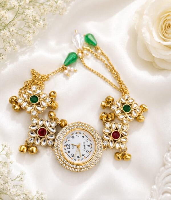 kashmir-blossom-bracelet-kundan-stone-watch-4