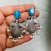 brass-replica-monalisa-stone-earrings-39