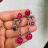brass-replica-monalisa-stone-earrings-40