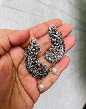 brass-silver-replica-earring-79