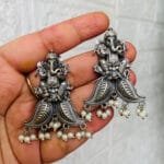 brass-silver-replica-earring-80