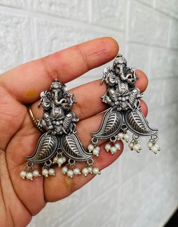 brass-silver-replica-earring-80