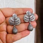 Brass Silver Replica Earring brass-silver-replica-earring-81