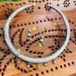 Brass Silver Replica Necklace Set With Earrings brass-silver-replica-necklace-set-with-earrings-20