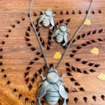 Brass Silver Replica Necklace Set With Earrings brass-silver-replica-necklace-set-with-earrings-24